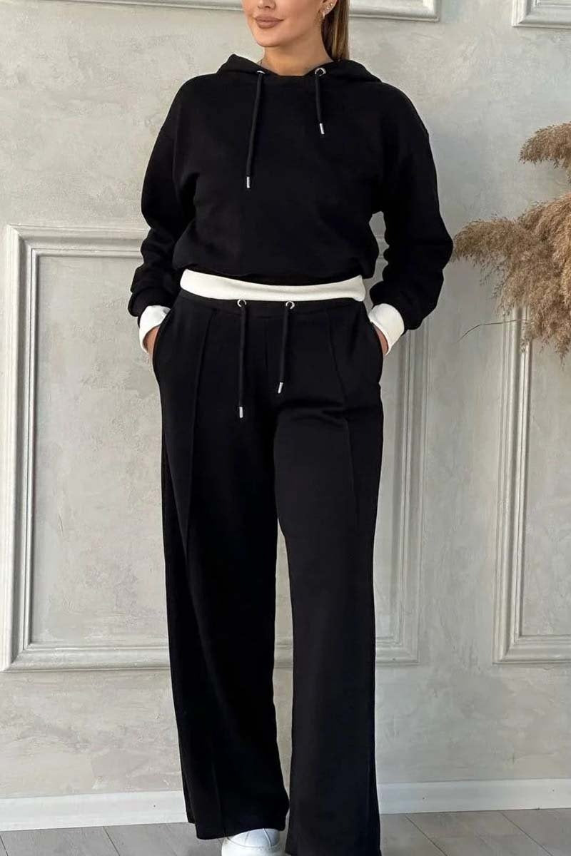 NicolaRinaldi To-delt sweatshirt med hætte