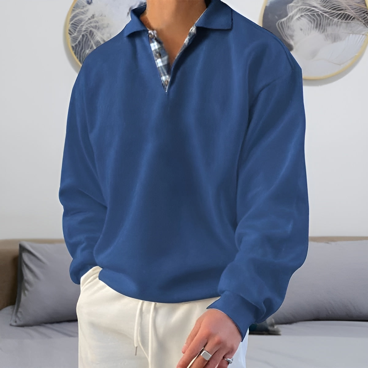 Matteo – Herre Casual Skjorte med Ocean Breeze Look