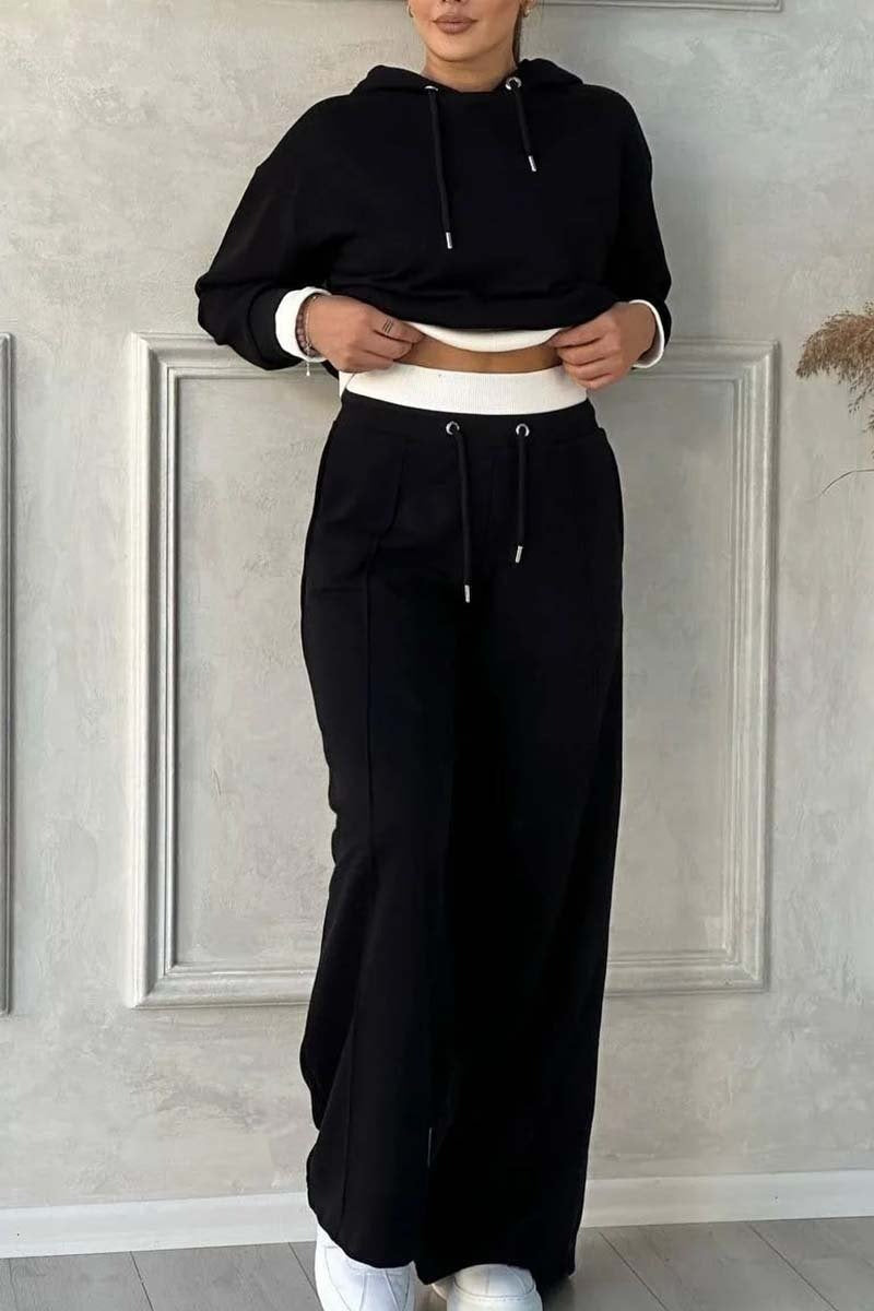 NicolaRinaldi To-delt sweatshirt med hætte