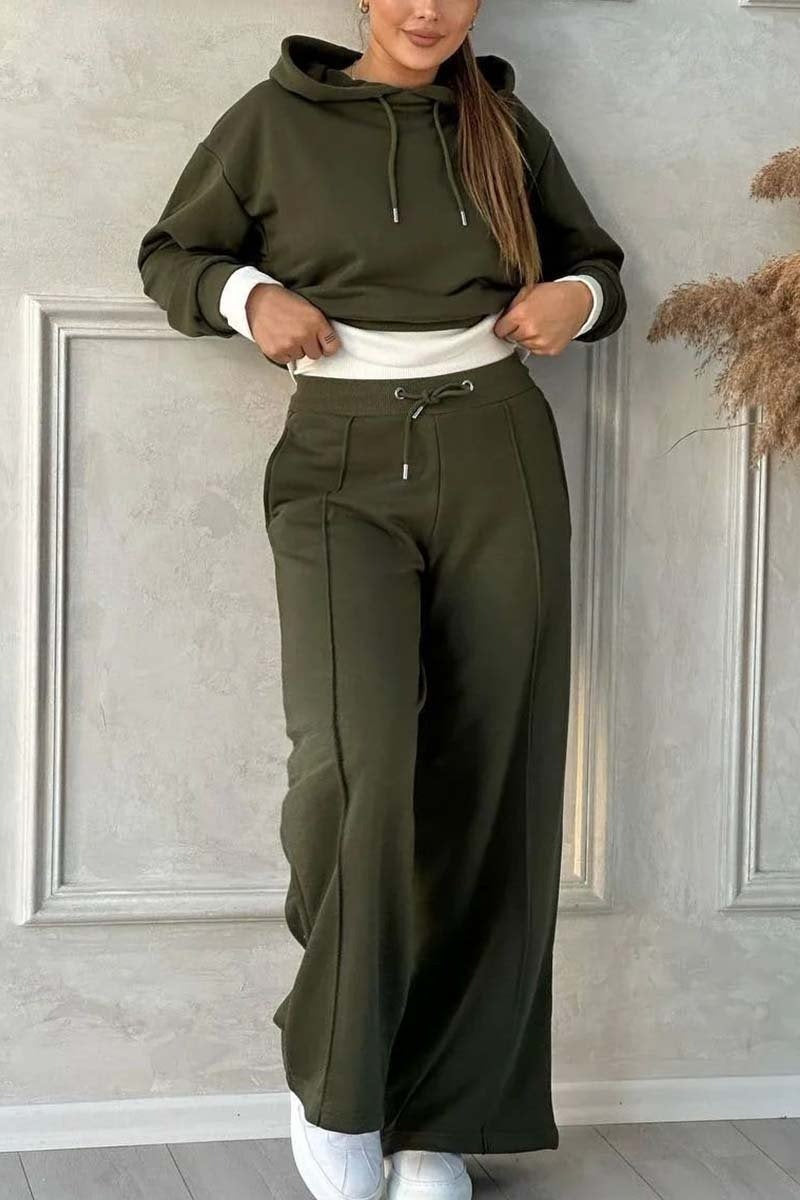 NicolaRinaldi To-delt sweatshirt med hætte