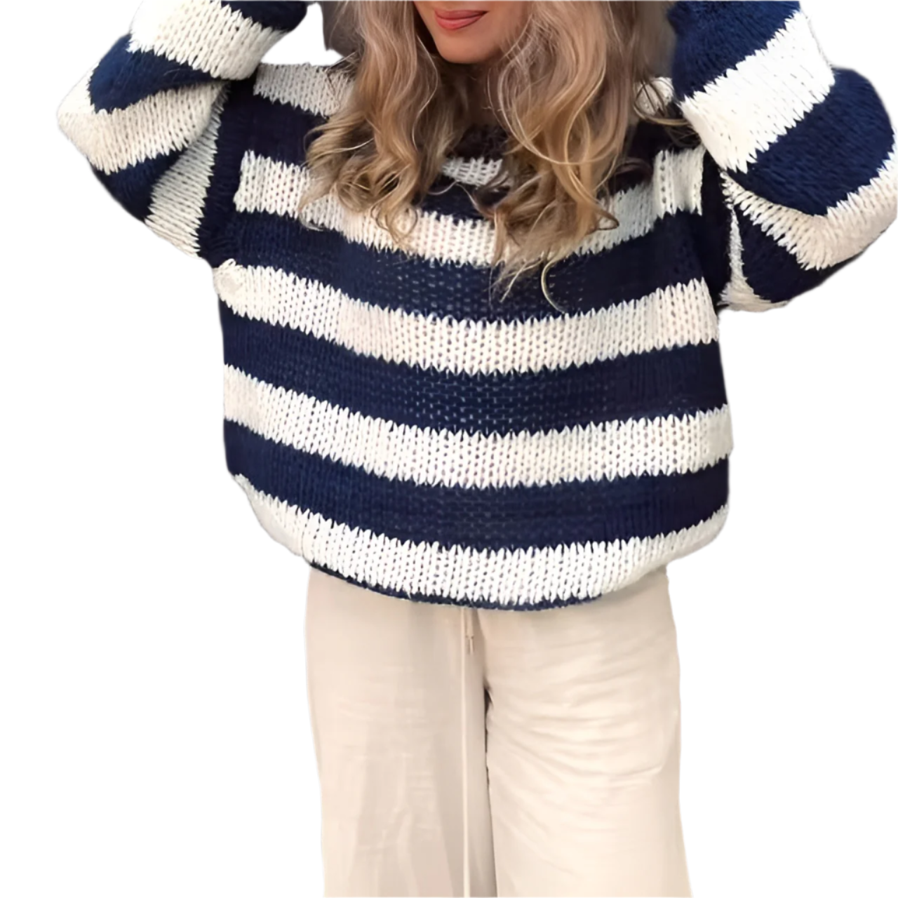 Martina – Oversized Strikket Dametrøje