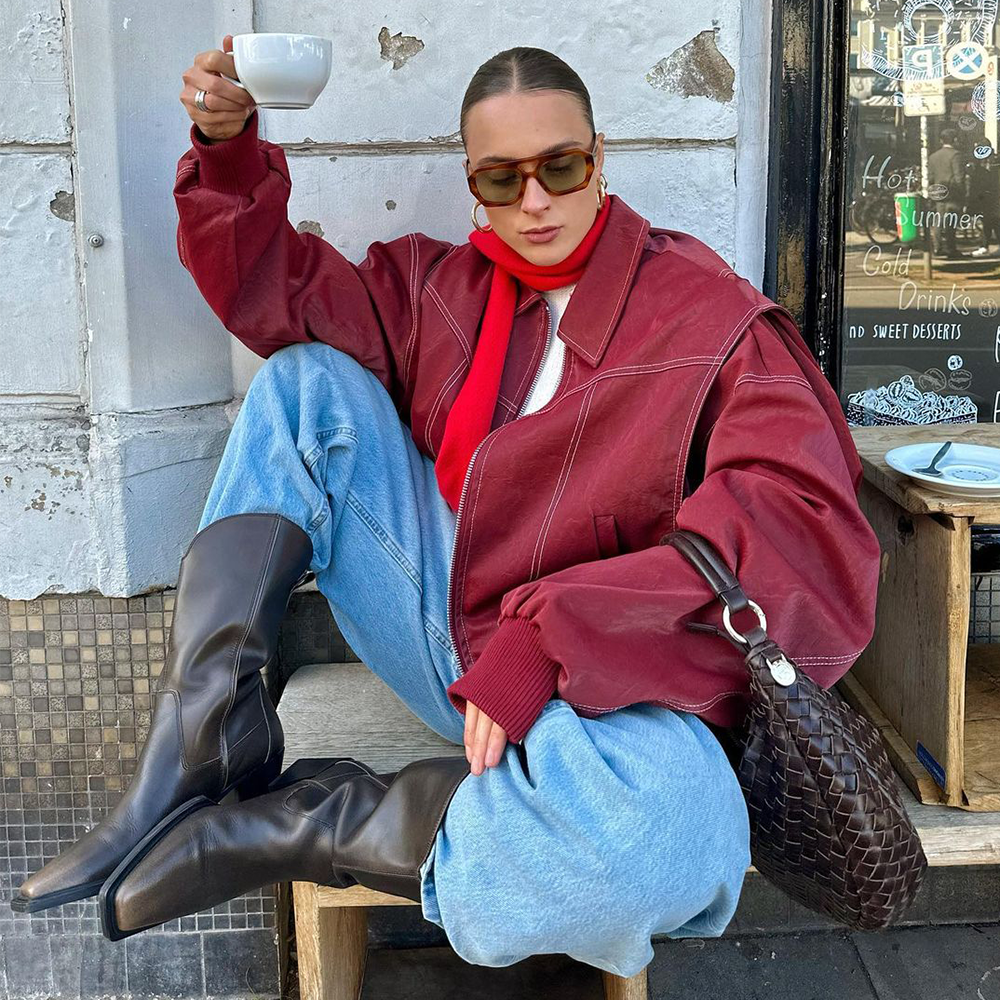 RedRogue | Oversized kontrastjakke