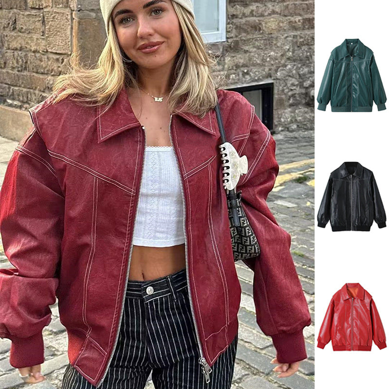 GiulioPagani Loose Fashion Retro Jakke