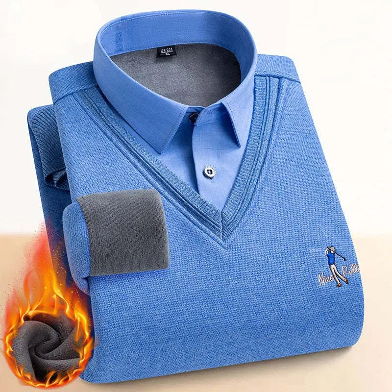 Anders | Sweater med dobbeltlag Luxia