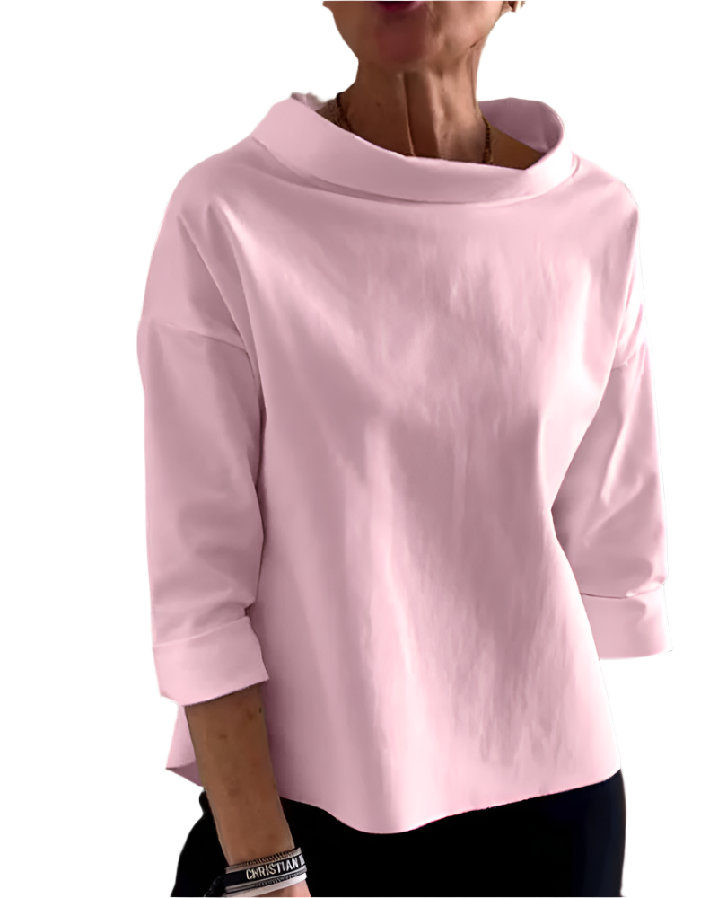Isabella – Elegant Dame 3/4 Ærme Top