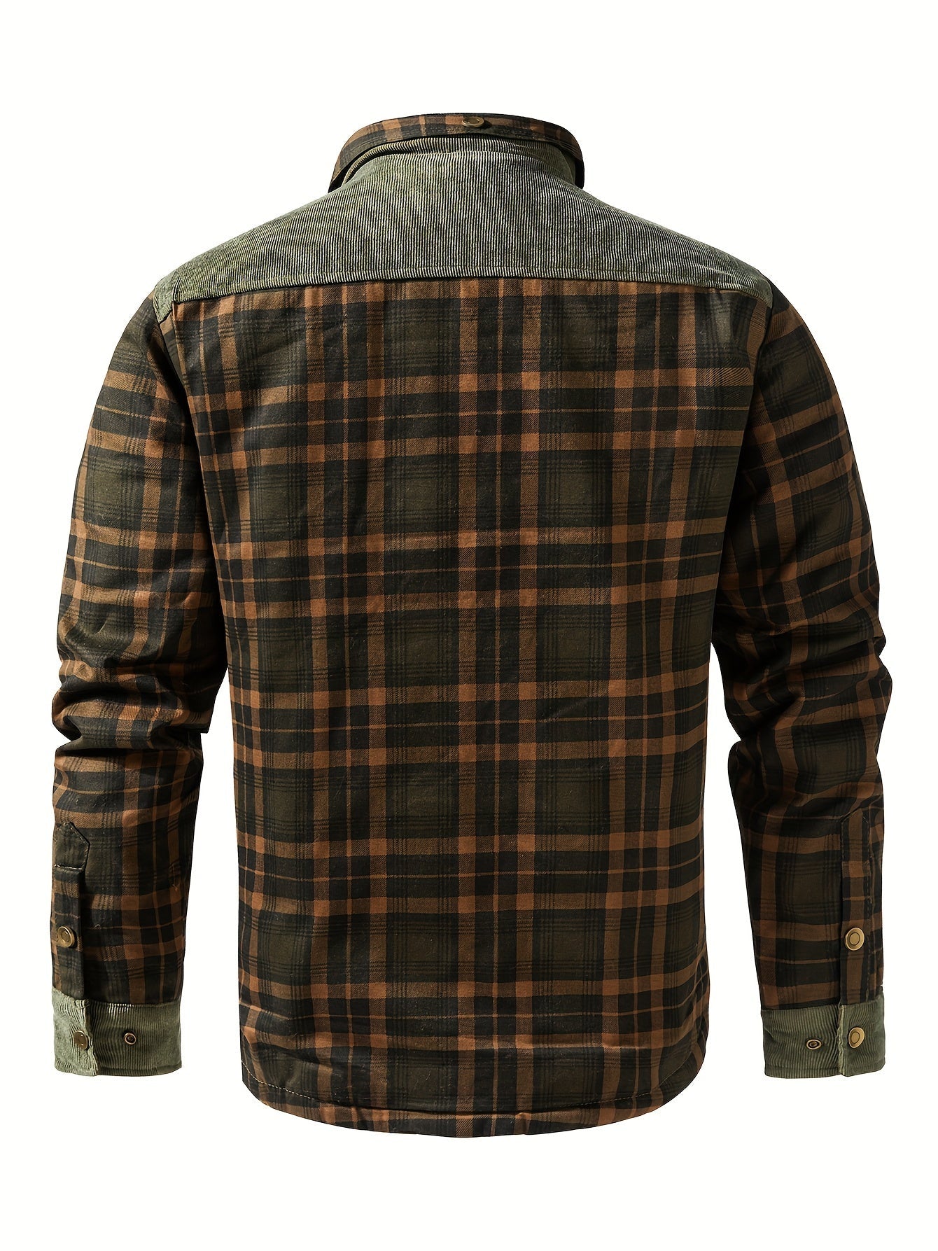 Calvoro – Foret Herreflannelskjorte med Klassisk Tern