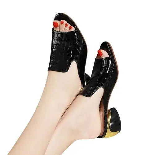 VaniLupo Fancy Læder-sandal