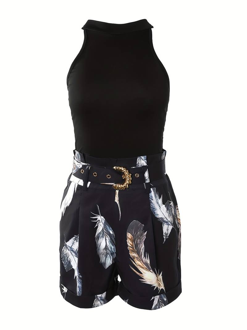 ChiaraBianchi todelt shorts-sæt