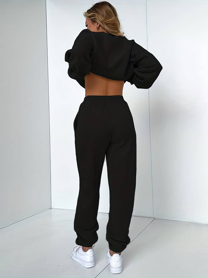 Evy - Behageligt Sæt Med Loungewear
