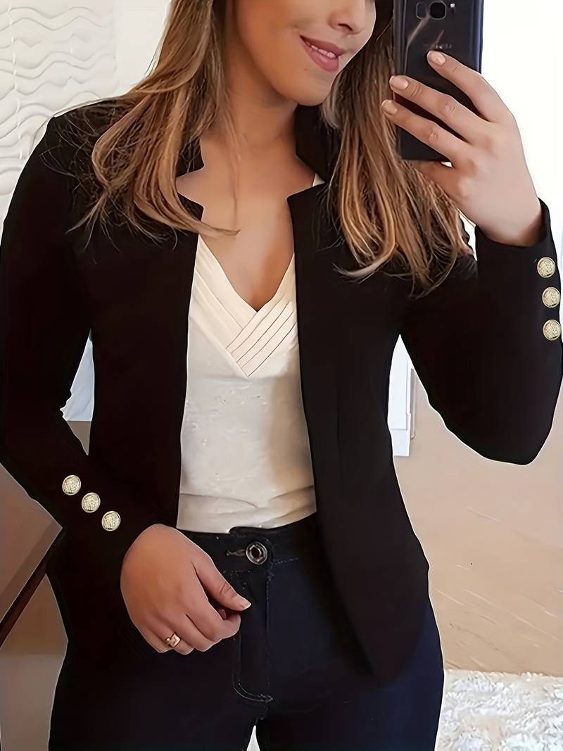 Oplev Elly Chic Open Blazer
