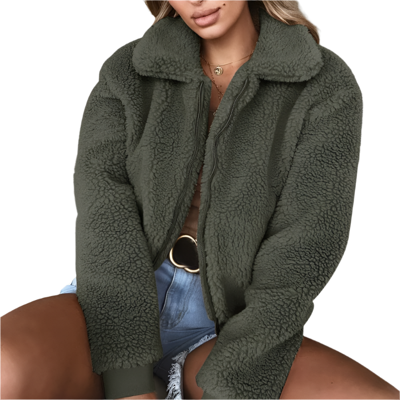 Ambear | Fluffy fleecejakke