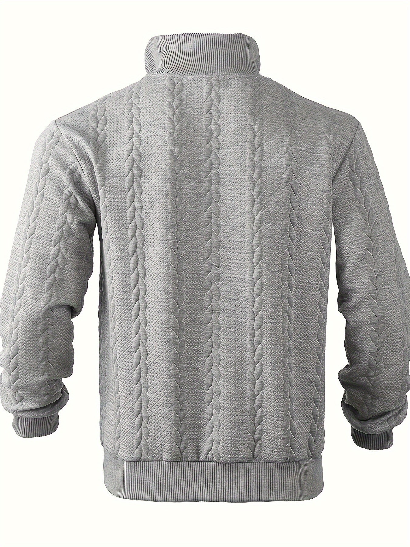 Matteo – Vintage Herre Zip-Up Sweater