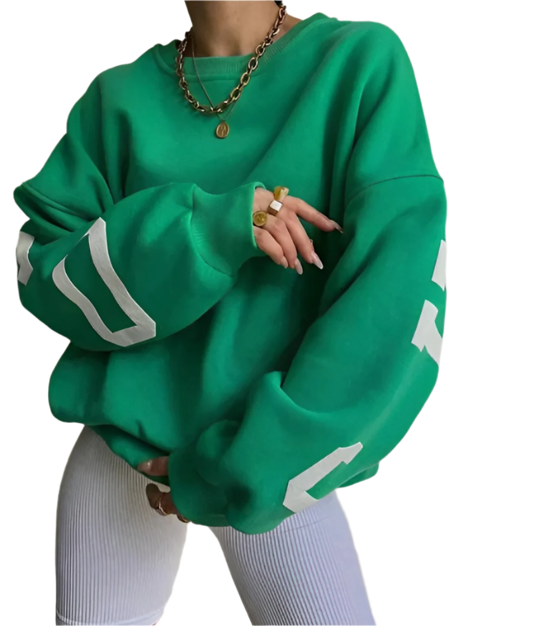 Amélie – Oversize Strikket Sweater til Kvinder