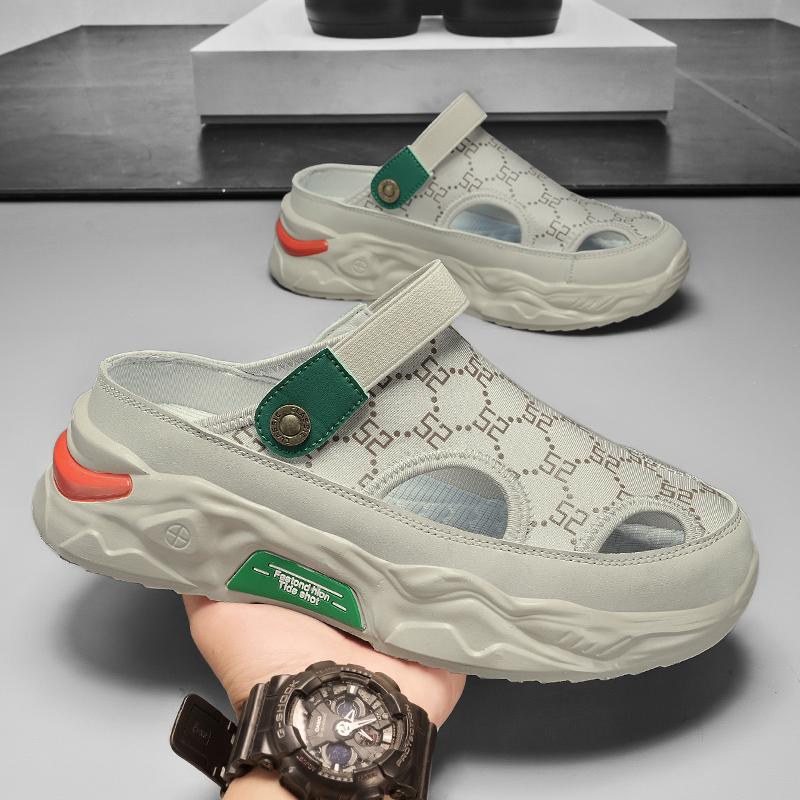 DarioRusso Herre Platform Canvas Sandaler