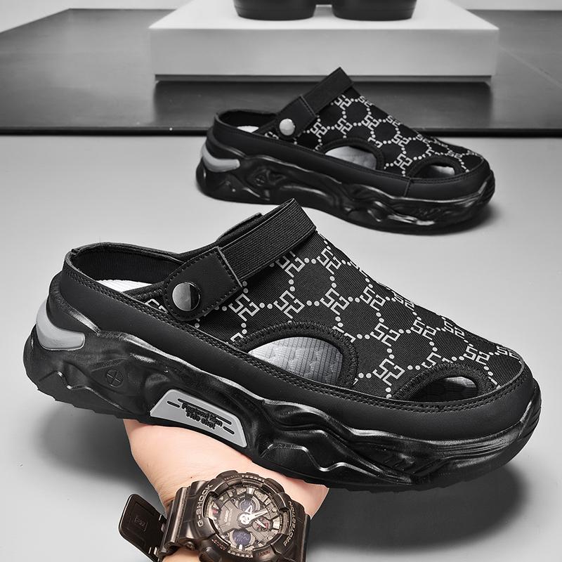 DarioRusso Herre Platform Canvas Sandaler