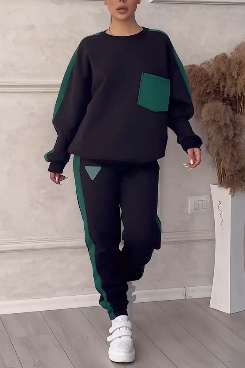 NicoSilvestri Sweatshirt Og Bukser I To Dele