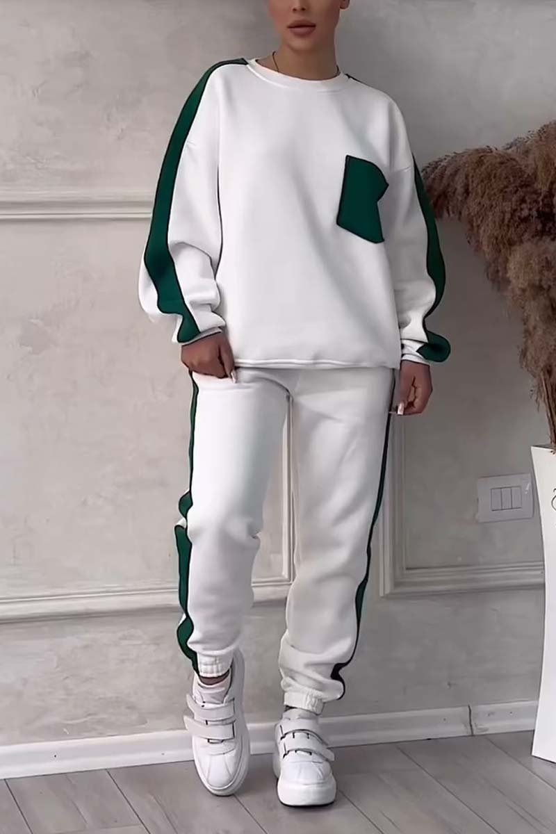 NicoSilvestri Sweatshirt Og Bukser I To Dele
