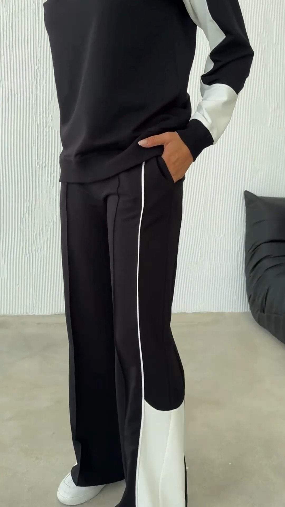 MarcoSantini Kontrastfarvet Todelt Jakkesæt