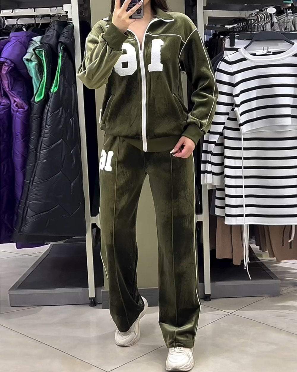 SophiaMarini Fashionable Casual todelt sæt