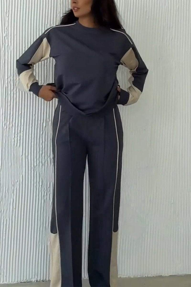 MarcoSantini Kontrastfarvet Todelt Jakkesæt