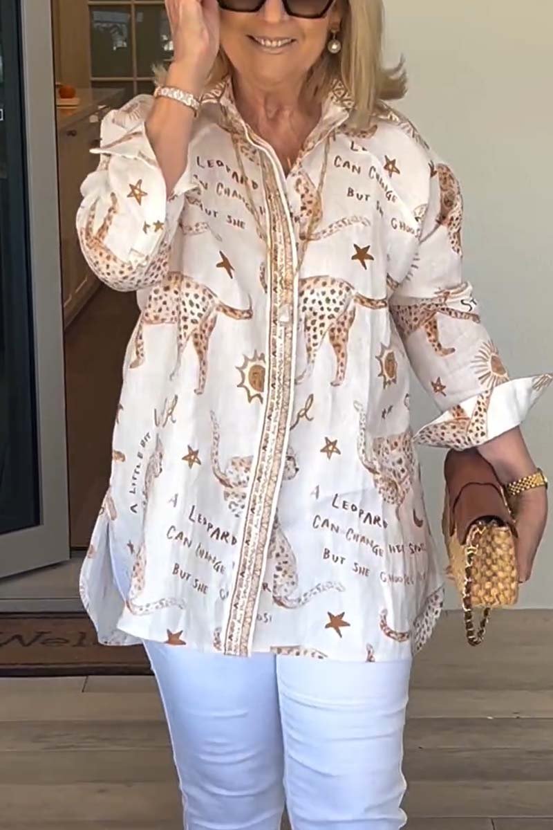 SofiaBruni Skjorte med print til kvinder