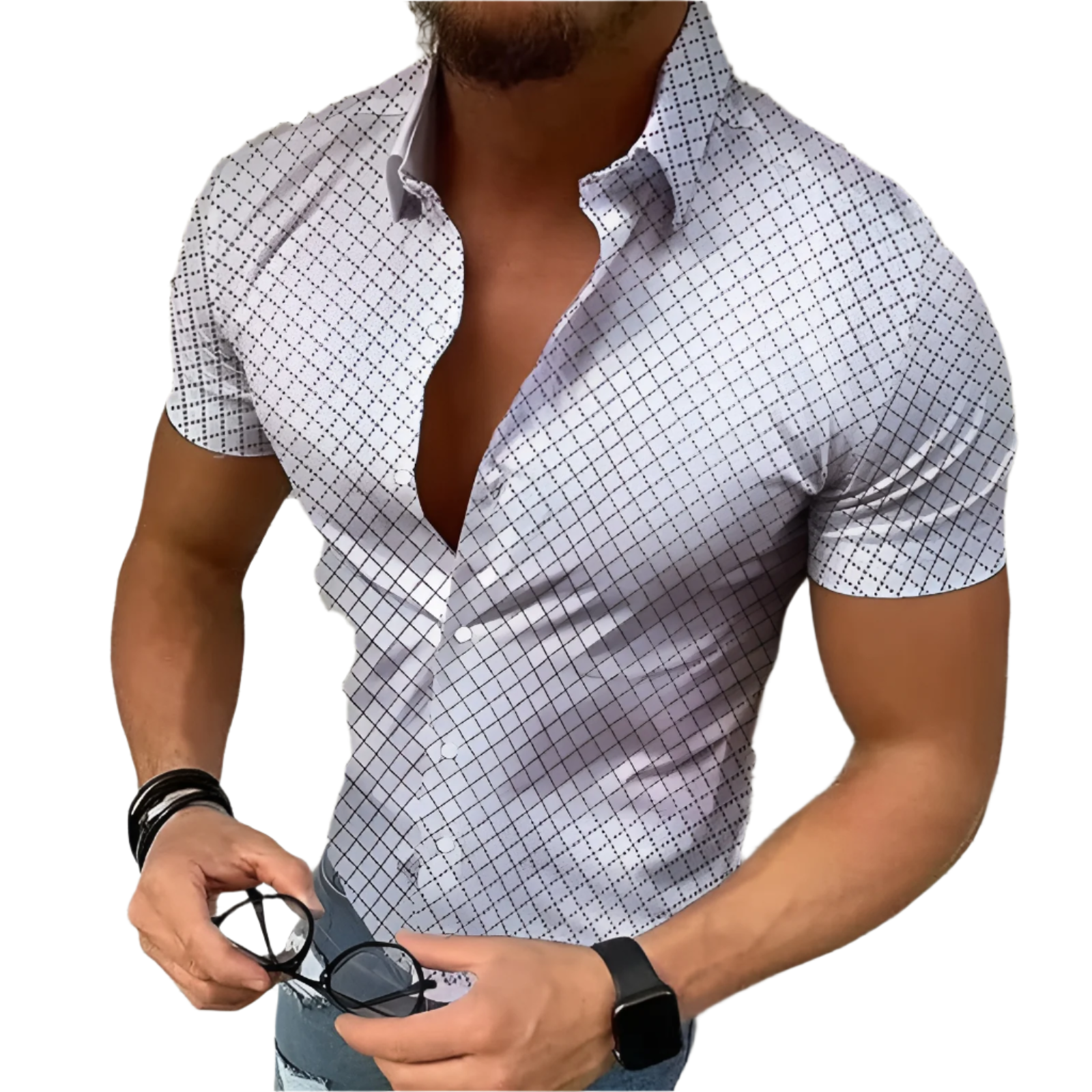 Luca – StretchFit Herreskjorte med Casual Look