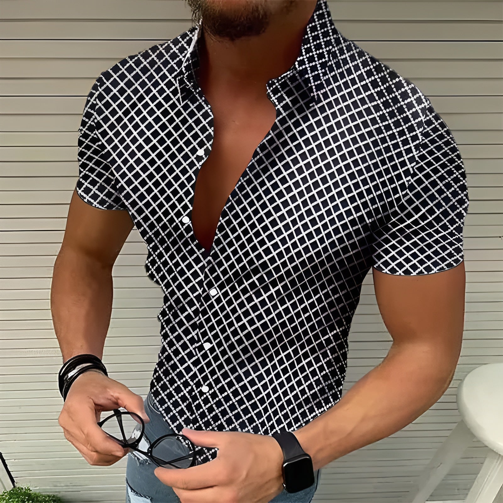Luca – StretchFit Herreskjorte med Casual Look