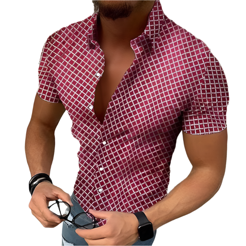 Luca – StretchFit Herreskjorte med Casual Look