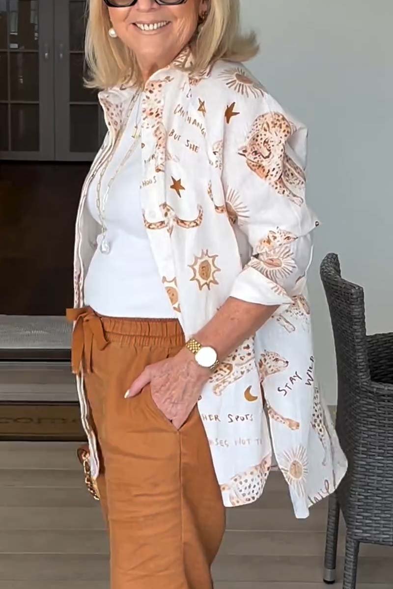 SofiaBruni Skjorte med print til kvinder