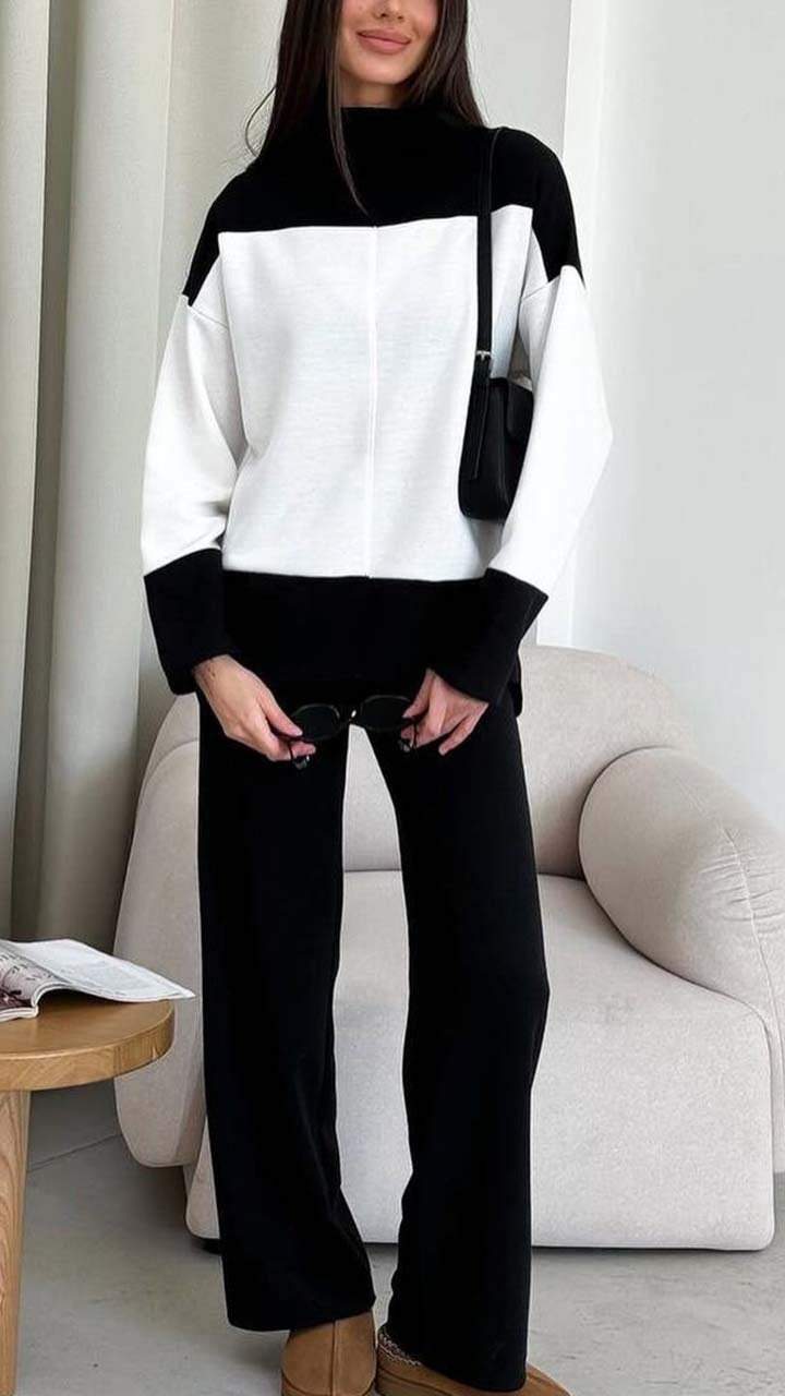 GiorgioSantini Colorblock todelt jakkesæt