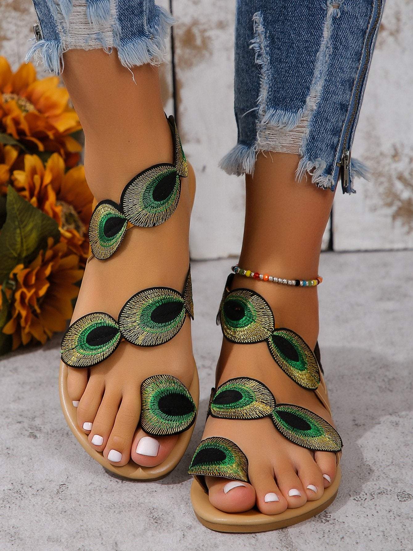LunaBlu Eye Strandsandaler