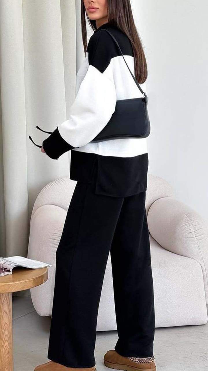 GiorgioSantini Colorblock todelt jakkesæt