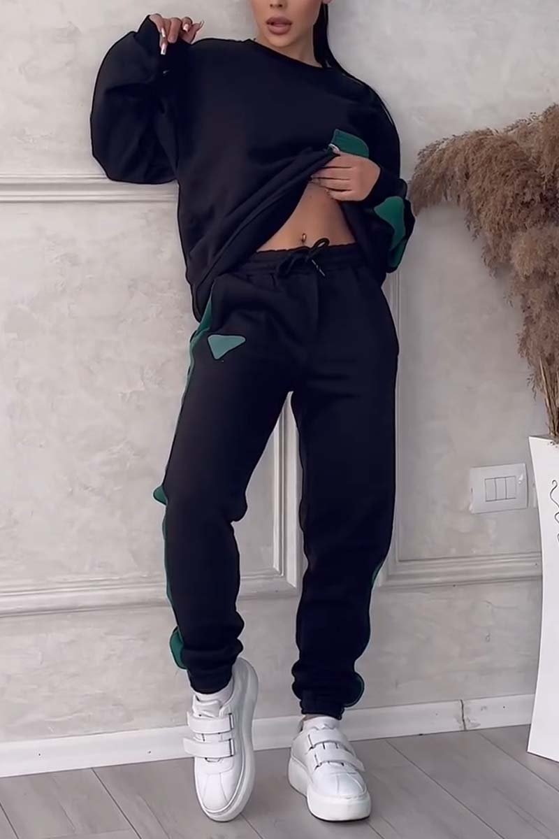 NicoSilvestri Sweatshirt Og Bukser I To Dele