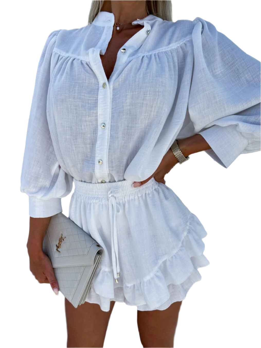 Sophia – Tidløst To-delt Dame Efterårssæt