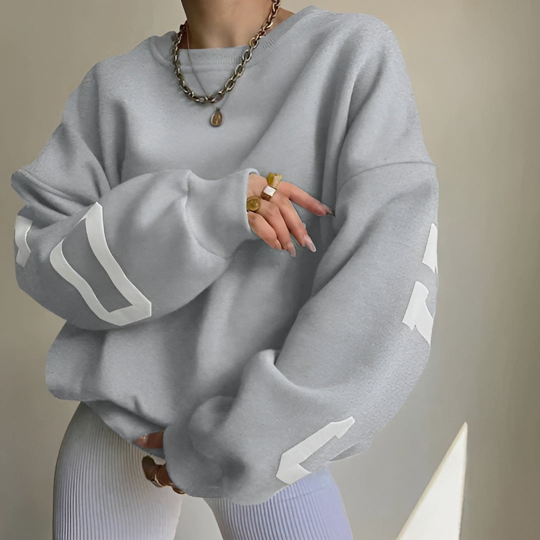 Amélie – Oversize Strikket Sweater til Kvinder