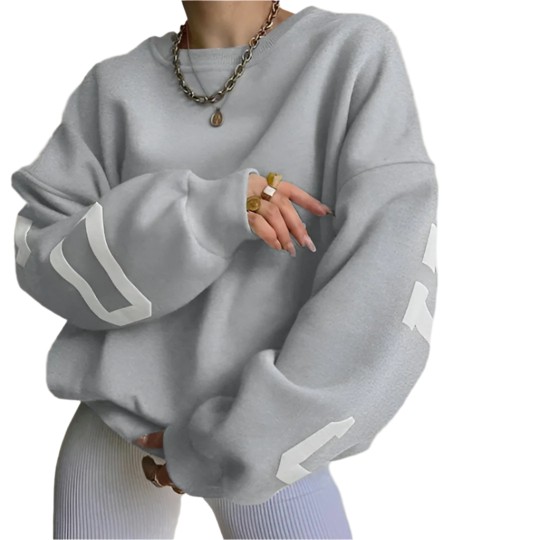 Amélie – Oversize Strikket Sweater til Kvinder