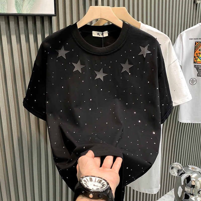 ScintillaModa T-shirt Med Rhinsten