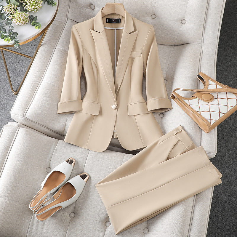 Agnes | Chic Blazer- Og Buksesæt