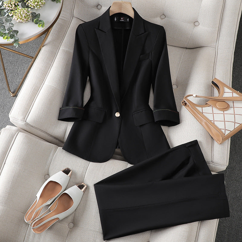 Agnes | Chic Blazer- Og Buksesæt