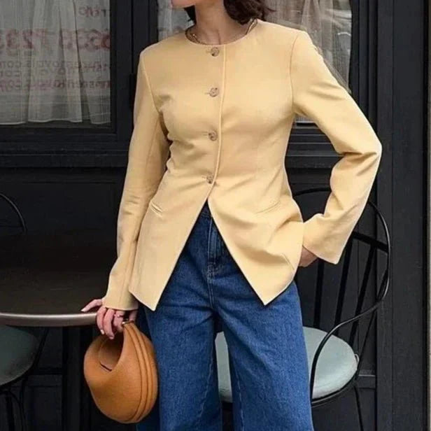 GiadaCortesi Langærmet blazer til kvinder