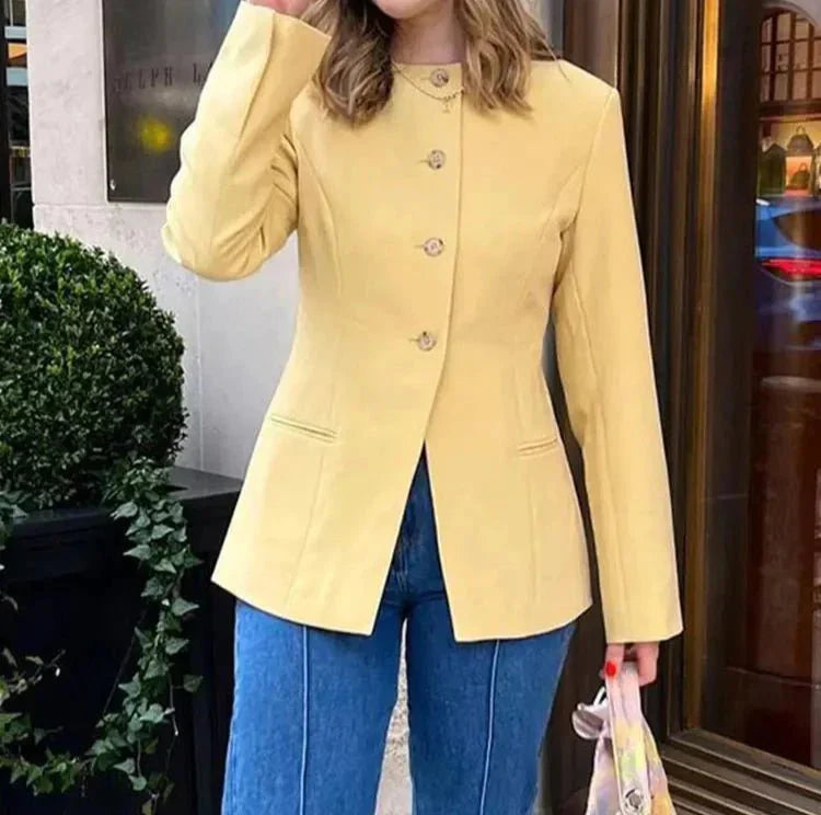 GiadaCortesi Langærmet blazer til kvinder