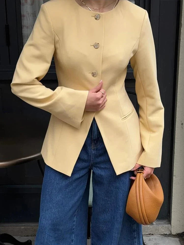 GiadaCortesi Langærmet blazer til kvinder