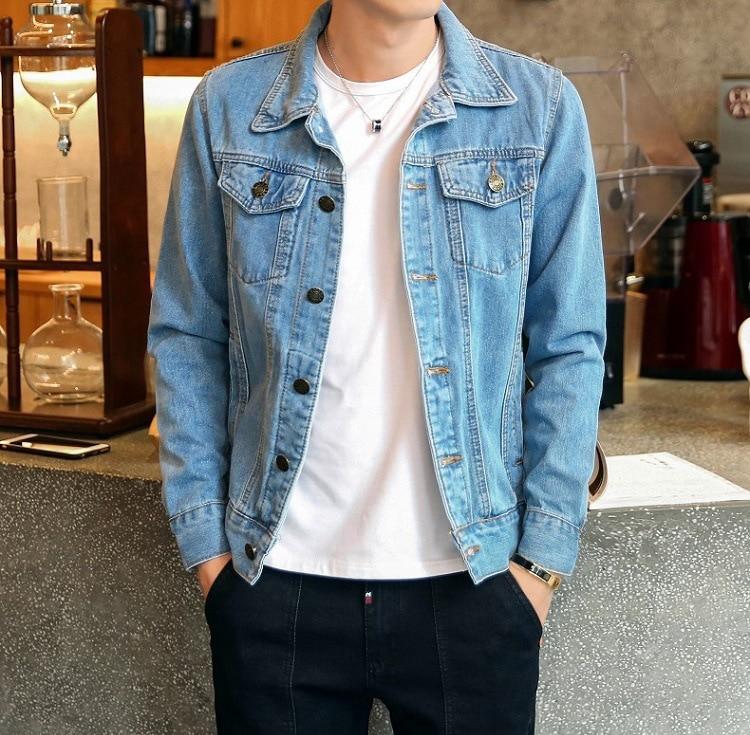 MatteoFalco denim jakke med knap