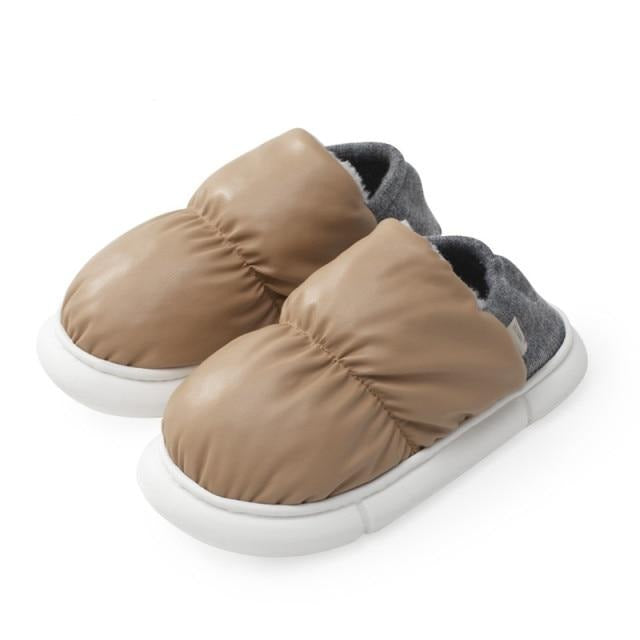 Ufeet | Varme plys-tøfler