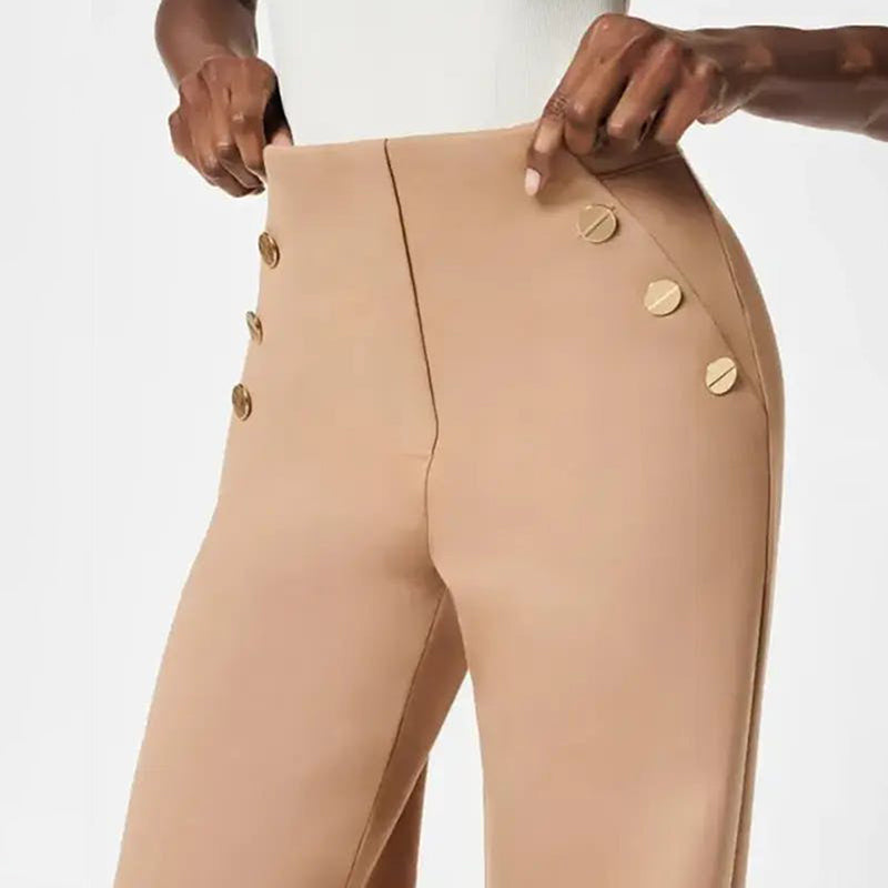 Bellaflex High stretch-bukser med brede ben