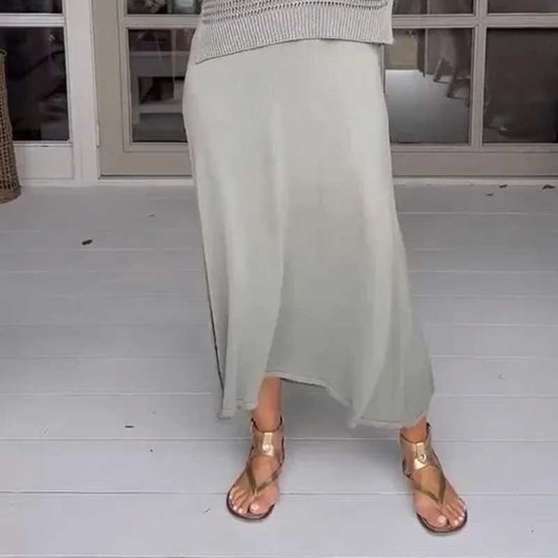 ChiaraPavan Todelt sommerstrikket kjole til kvinder