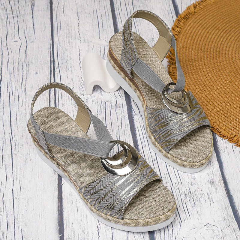 LucaTori™ moderigtige sandaler med åben tå til kvinder