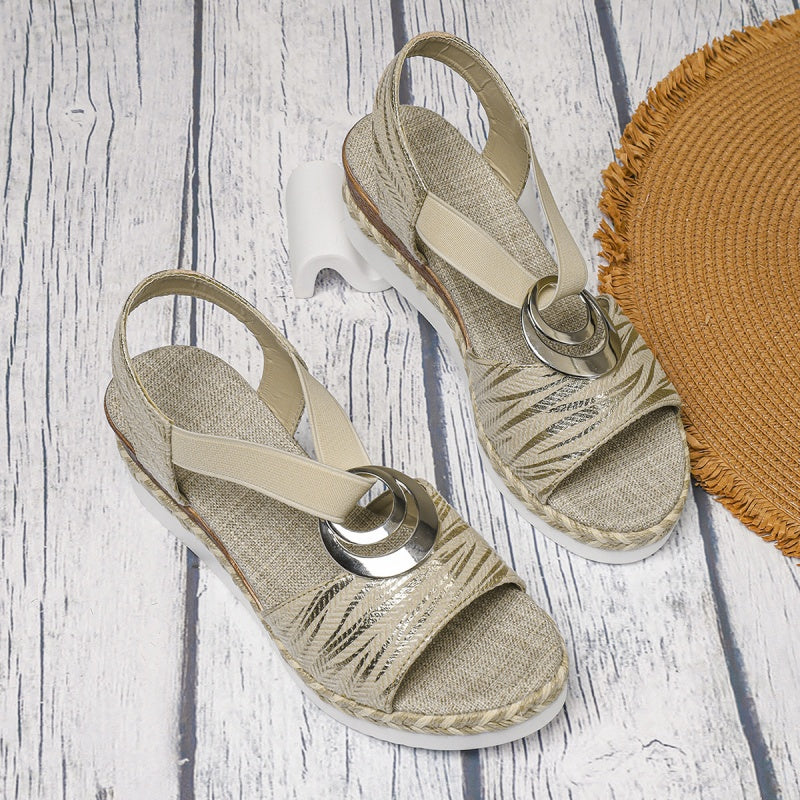 LucaTori™ moderigtige sandaler med åben tå til kvinder