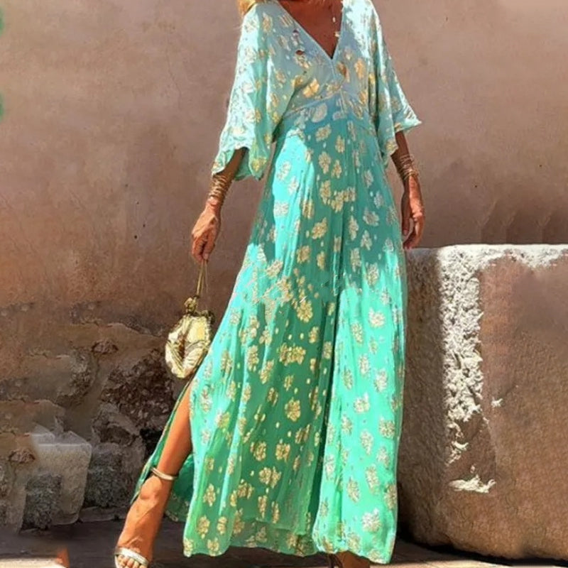 MarcoFerrara Print Wide Flared Jumpsuit