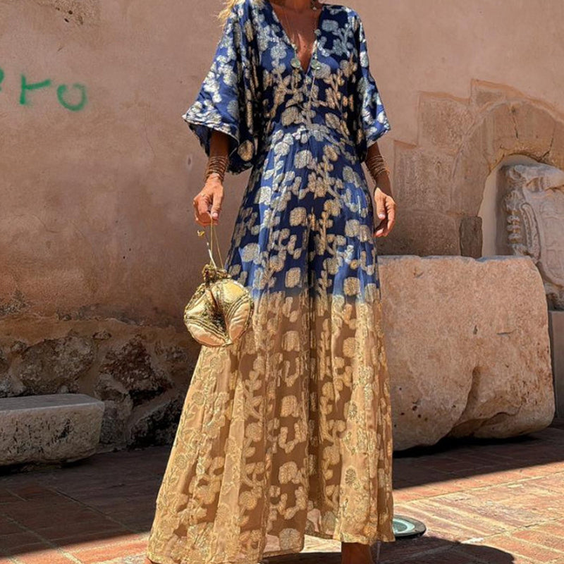 MarcoFerrara Print Wide Flared Jumpsuit